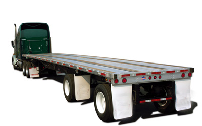 Used Flat bed trailer rental services in Dubai